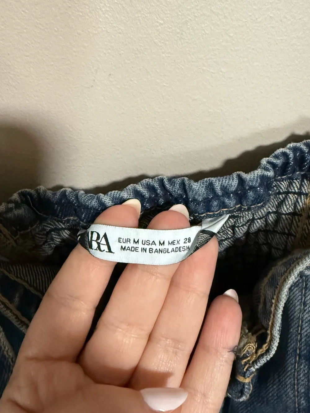 Zara denim top - Picture 2 of 3